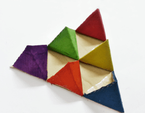 Karton Origami Organizer Yapılışı 11