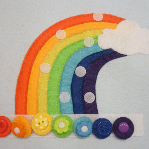 Montessori Gökkuşağı Renkleri Öğrenme Oyunu