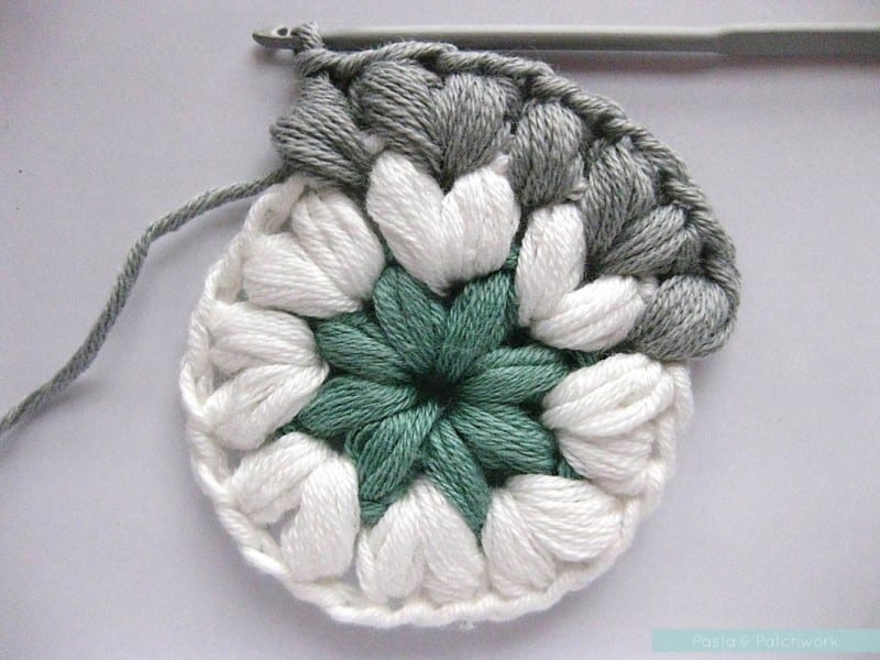 Puf Motif Bebek Battaniyesi Yapılışı 9