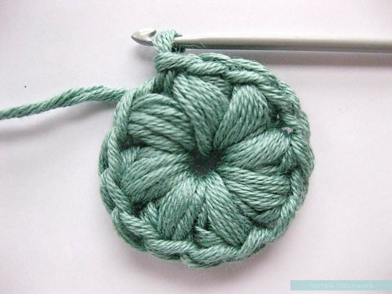 Puf Motif Bebek Battaniyesi Yapılışı 12