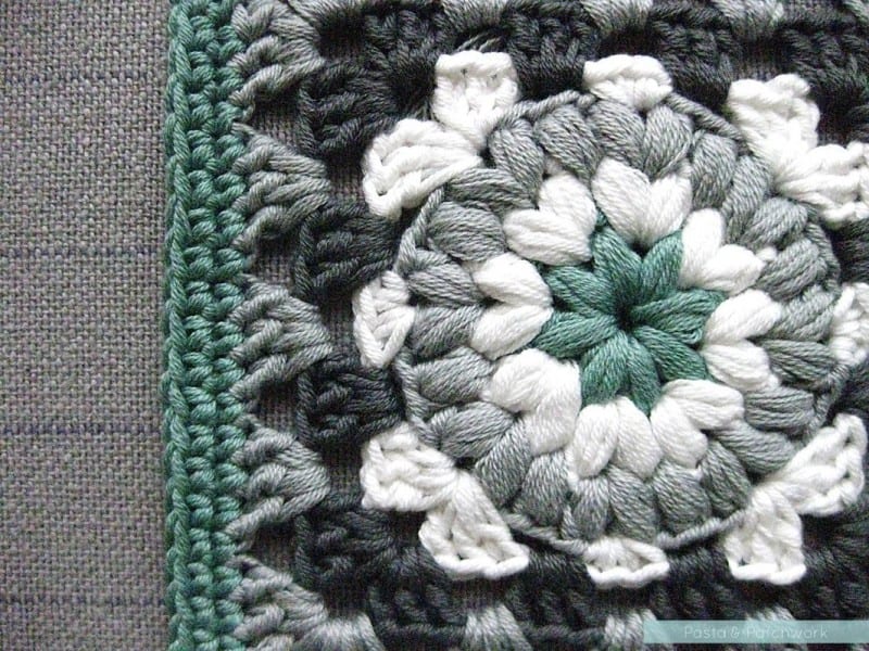 Puf Motif Bebek Battaniyesi Yapılışı 2