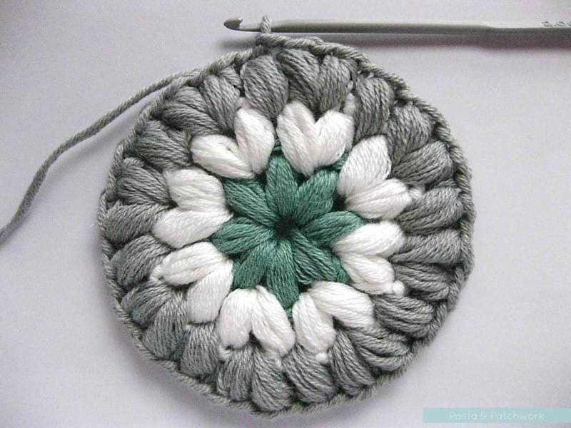 Puf Motif Bebek Battaniyesi Yapılışı 5