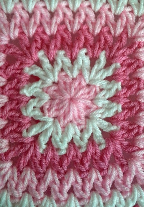 Titrek Kareler Bebek Battaniyesi Yapılışı 10