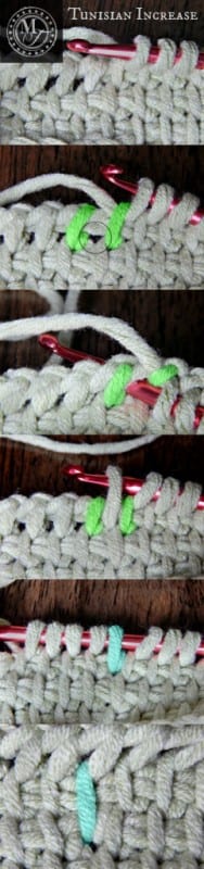 Tunus İşi İlmek Arttırma ve Eksiltme Yapılışı 11