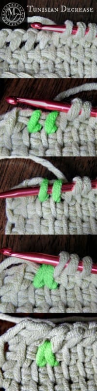 Tunus İşi İlmek Arttırma ve Eksiltme Yapılışı 4