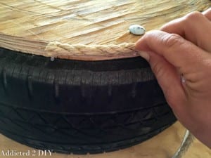 DIY, Araba Lastiğinden Saksı Yapılışı 9