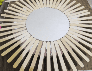 DIY, Dondurma Çubuklarından Ayna Yapılışı 3
