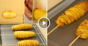 Videolu, Evde Fırında Patates Cipsi Nasıl Yapılır?