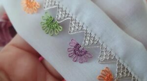 Videolu, İğne Oyası Kaya Modeli Yapılışı