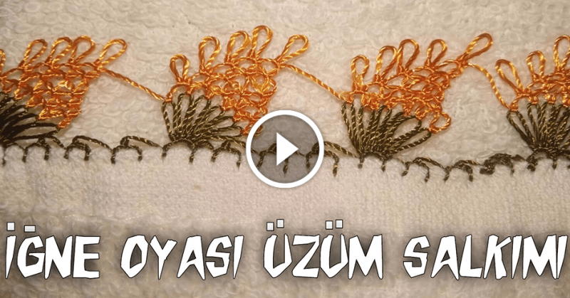 Videolu, İğne Oyası Üzüm Salkımı Modeli Yapımı