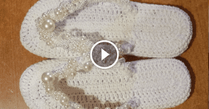 Videolu, Parmak Arası Örgü Sandalet Yapımı