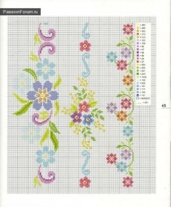 Kanaviçe Gül Desenleri - Resim 17