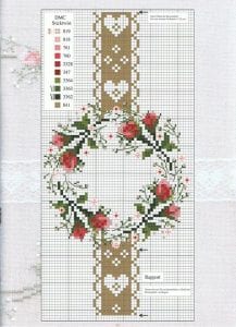 Kanaviçe Gül Desenleri - Resim 77