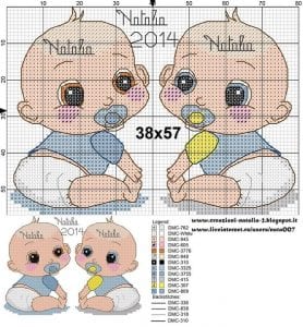 +130 Farklı Kanaviçe Örnekleri ve İşleme Şablonları - Kanaviçe İşleme Şablonları 116