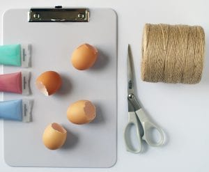 Yumurta Kabuğundan Saksı Yapımı