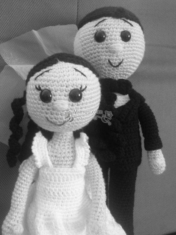 Amigurumi Gelin Damat  Yapılışı