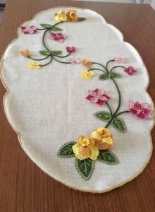 İğne Oyası Tepsi Modelleri - Resim 5