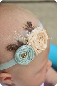 Kız Bebek Saç Bandı Modelleri - Resim 40