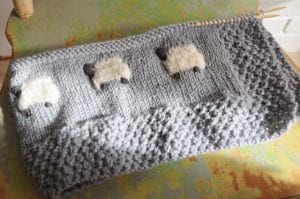 Kuzulu Bebek Battaniyesi Yapımı 5