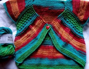 Örgü Bebek Bolero Yapımı - Resim 14