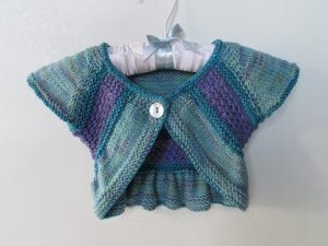 Örgü Bebek Bolero Yapımı - Resim 7