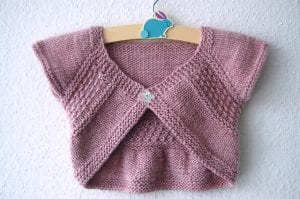 Örgü Bebek Bolero Yapımı - Resim 8