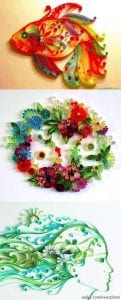 En Yeni Quilling Çalışmaları - Resim 182