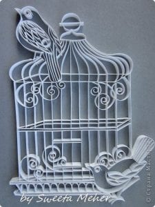 En Yeni Quilling Çalışmaları - Resim 239