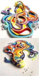 En Yeni Quilling Çalışmaları - Resim 50