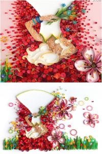 En Yeni Quilling Çalışmaları - Resim 89