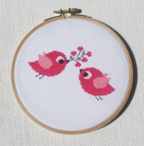 Etamin Şablonları Kuş Desenleri 45