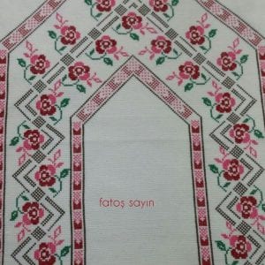 Etamin Seccade Modelleri ve Yapılışı - Etamin Seccade Örnekleri 12