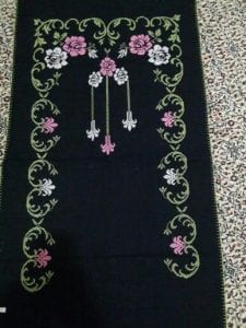 Etamin Seccade Modelleri ve Yapılışı - Etamin Seccade Örnekleri 20