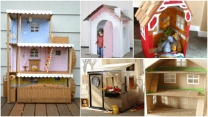 Kartondan Ev Yapımı – Resimli Videolu Örnekleri