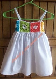 Kumaşla Örgü Kız Çocuk Elbise Modelleri ve Yapılışı - Resim 52