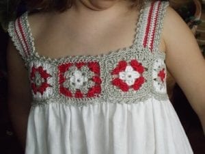 Kumaşla Örgü Kız Çocuk Elbise Modelleri ve Yapılışı - Resim 78