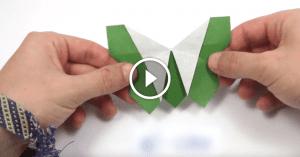 Origami Kelebek Yapılışı, Videolu Anlatım
