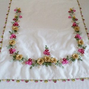 Seccade Modelleri Kurdele Nakışı - Resim 31