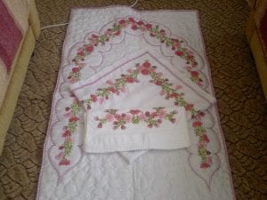 Seccade Modelleri Kurdele Nakışı - Resim 5