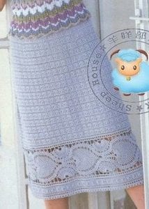 Örgü Etek Modelleri - Resim 17