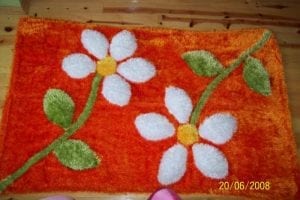 Örgü Paspas Modelleri Sakallı İp - Resim 16