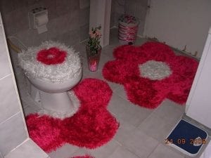 Örgü Paspas Modelleri Sakallı İp - Resim 30