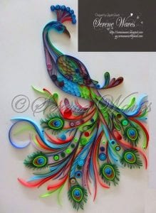 Quilling Sanatı Örnekleri - Resim 2
