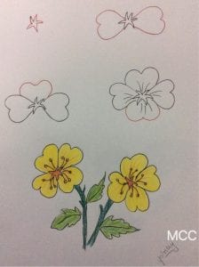 19+ Adım Adım Kolay Çiçek Çizme - Adım Adım Kolay Çiçek Çizme 9