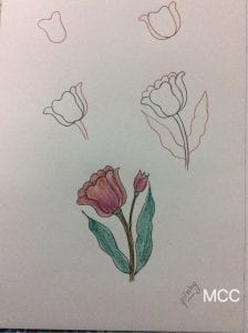 19+ Adım Adım Kolay Çiçek Çizme - Adım Adım Kolay Çiçek Çizme 4