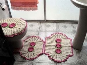 30+ Örgü Klozet Takımı Örnekleri - Örgü Klozet Takımı Örnekleri 9