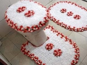 30+ Örgü Klozet Takımı Örnekleri - Örgü Klozet Takımı Örnekleri 11