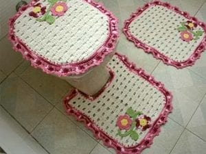 30+ Örgü Klozet Takımı Örnekleri - Örgü Klozet Takımı Örnekleri 13