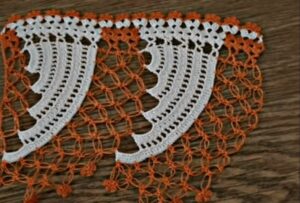 Videolu, Örümcek Modeli Havlu Kenarı Yapılışı 1