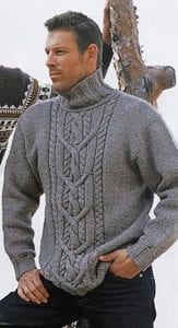 El Örgüsü Erkek Kazak Modelleri - Resim 22